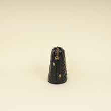 Gucci Black GG Marmont Small Bucket Bag
