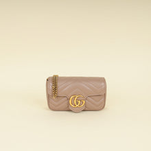 Gucci Dusty Pink GG Marmont Mini Shoulder Bag