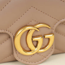 Gucci Dusty Pink GG Marmont Mini Shoulder Bag
