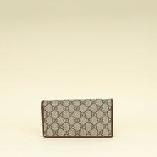 Gucci Bicolor GG Supreme Horsebit 1995 Wallet on Chain