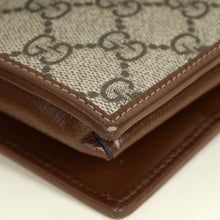 Gucci Bicolor GG Supreme Horsebit 1995 Wallet on Chain