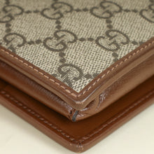 Gucci Bicolor GG Supreme Horsebit 1995 Wallet on Chain