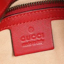 Gucci Red GG Marmont Medium Shoulder Bag