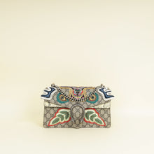 Gucci Multicolor GG Supreme Embroidered Dionysus Small Flap Bag
