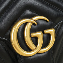 Gucci Black GG Marmont Shoulder Bag