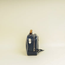 Gucci Blue GG Quilted Marmont Bamboo Top Handle Shoulder Bag