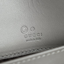 Gucci Grey GG Matelasse Chain Wallet