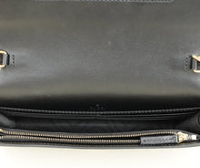 Gucci Black GG Matelasse Chain Wallet