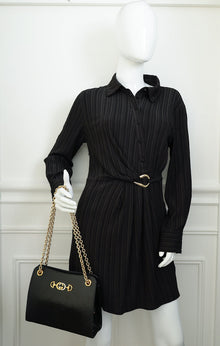 Gucci Black Shibuya Zumi Chain Shoulder Bag