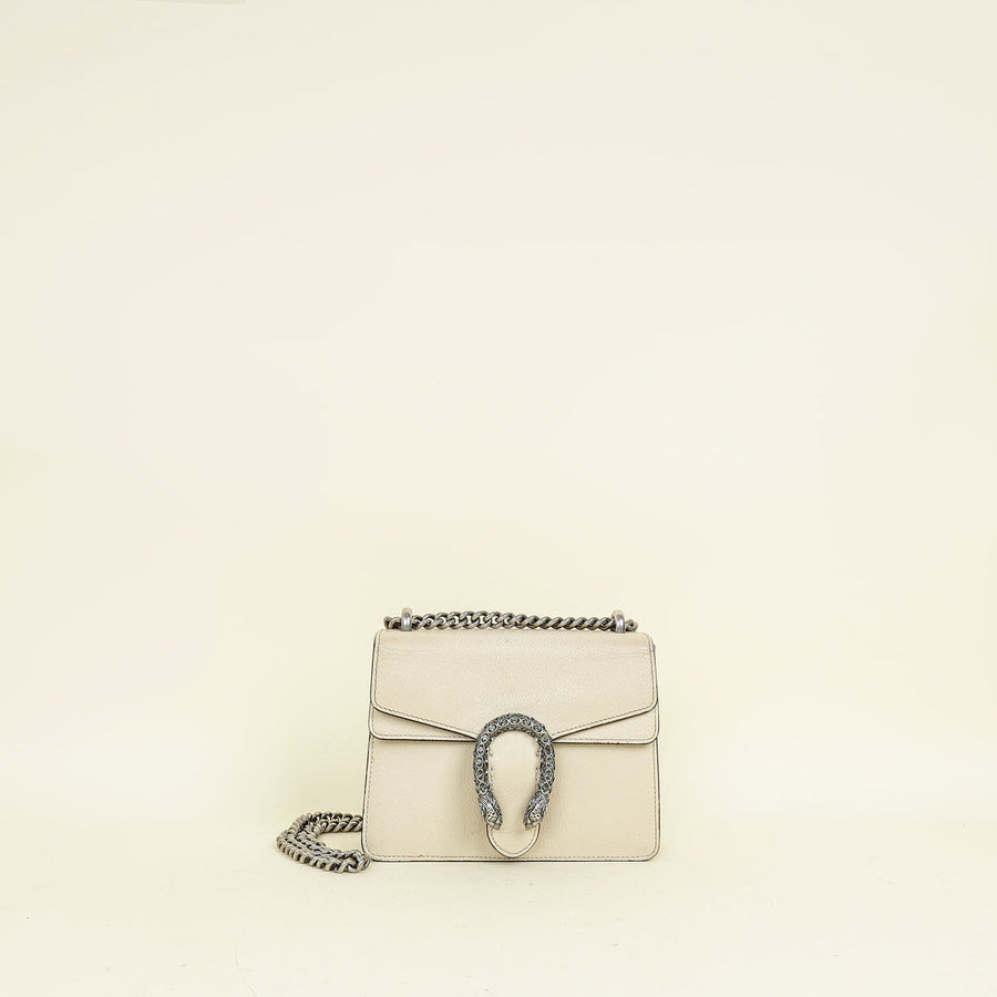 Gucci Cream White Dionysus Small Shoulder Bag