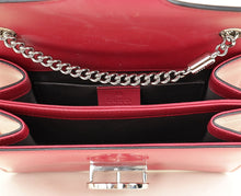Gucci Dark Fuchsia Interlocking G Flap Chain Bag