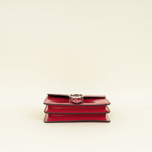 Gucci Dark Fuchsia Interlocking G Flap Chain Bag