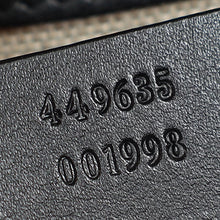 Gucci Black Microguccissima Emily Medium Shoulder Bag