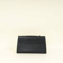 Gucci Black Microguccissima Emily Medium Shoulder Bag