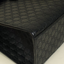 Gucci Black Microguccissima Emily Medium Shoulder Bag