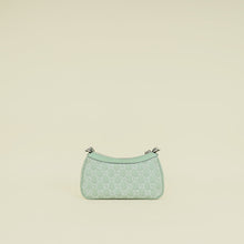 Gucci Pale Green Ophidia Denim Small Shoulder Bag