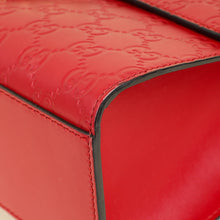 Gucci Red GG Guccissima Padlock Medium Shoulder Bag