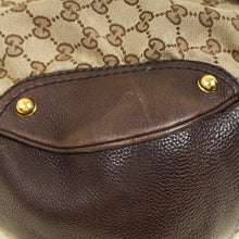 Gucci Bicolor GG Large Jockey Hobo Bag