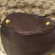 Gucci Bicolor GG Large Jockey Hobo Bag