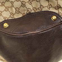 Gucci Bicolor GG Large Jockey Hobo Bag