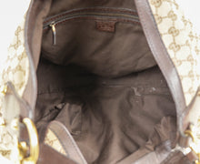 Gucci Bicolor GG Large Jockey Hobo Bag