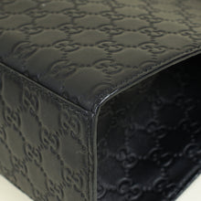 Gucci Black Guccissima Emily Large Shoulder Bag