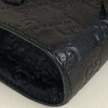 Gucci Black GG Guccissima Mini Emily Chain Bag