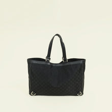 Gucci Black GG Abbey Tote Large Bag