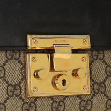 Gucci Tricolor GG Supreme Padlock Small Bag