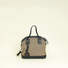 Gucci Bicolor GG Interlocking Dome Satchel Bag