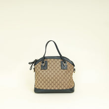 Gucci Bicolor GG Interlocking Dome Satchel Bag