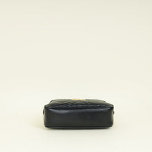 Gucci Black GG Marmont Small Camera Bag