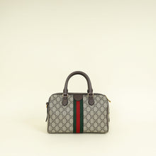 Gucci Bicolor GG Supreme Ophidia Small Top Handle Bag