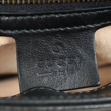 Gucci Black GG Marmont Top Handle Small Bag