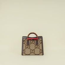 Gucci Tricolor Jumbo GG Diana Small Tote Bag