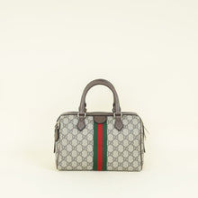 Gucci Bicolor GG Monogram Ophidia Medim Boston Bag