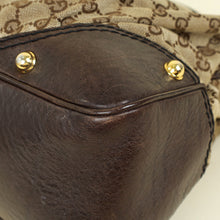 Gucci Bicolor GG Medium Jockey Hobo Bag