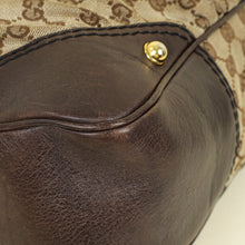 Gucci Bicolor GG Medium Jockey Hobo Bag