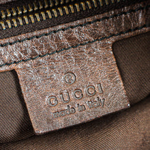 Gucci Bicolor GG Medium Jockey Hobo Bag