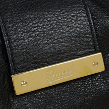 Gucci Black GG Guccissima Ladies Hobo Bag