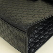 Gucci Black Microguccissima Emily Medium Bag