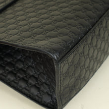 Gucci Black Microguccissima Emily Medium Bag