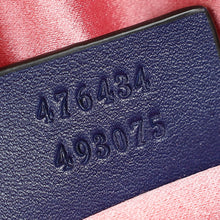 Gucci Navy Blue GG Marmont Velvet Belt Bag