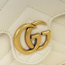 Gucci Ivory GG Marmont Mini Bucket Bag