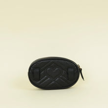 Gucci Black GG Marmont Mini Belt Bag