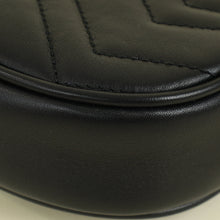 Gucci Black GG Marmont Mini Belt Bag