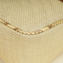 Gucci Beige Natural GG Marmont Raffia Python Medium Shoulder Bag