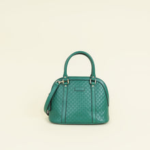Gucci Green GG Microguccissima Dome Mini Satchel Bag
