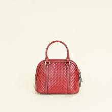 Gucci Red GG Microguccissima Dome Mini Satchel Bag