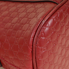 Gucci Red GG Microguccissima Dome Mini Satchel Bag